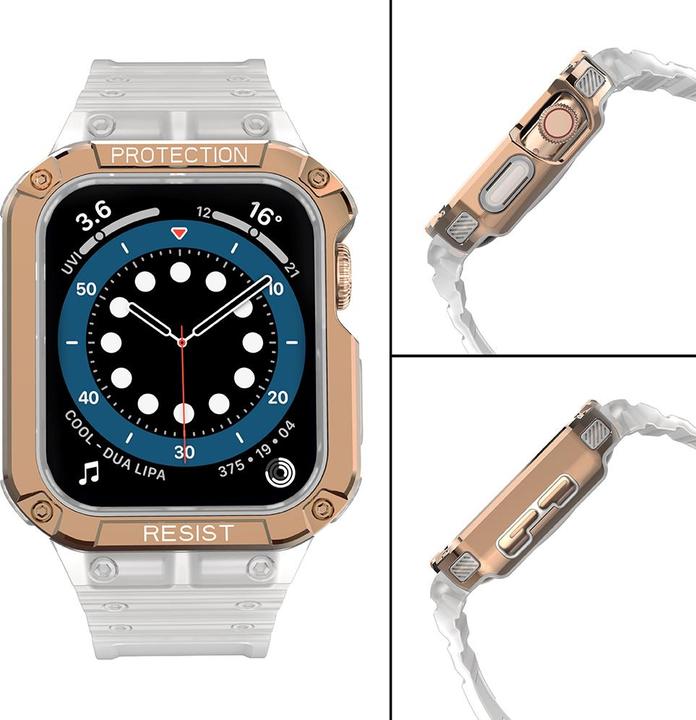 Actual product image Hurtel Protect the strap with the watch case (Plastic, TPU)