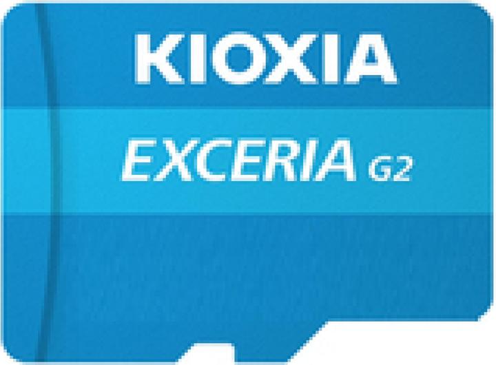 Actual product image Kioxia Exceria G2 (128 GB, microSDXC, U3, UHS-I)