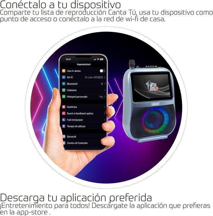 Produktbild Giochi Preziosi Canta Tu Pro - Modèle Bleu