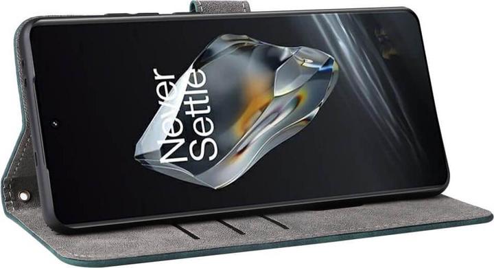 Image du produit Cover-Discount OnePlus 12R - Étui avec bloqueur RFID vert (OnePlus 12R)