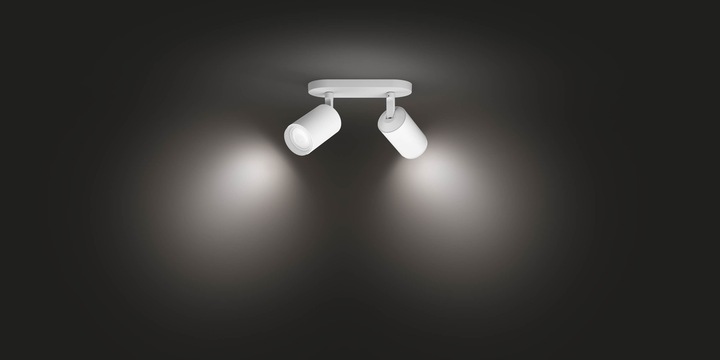 Actual product image Philips Hue Fugato Base BT (700 lm, GU10)