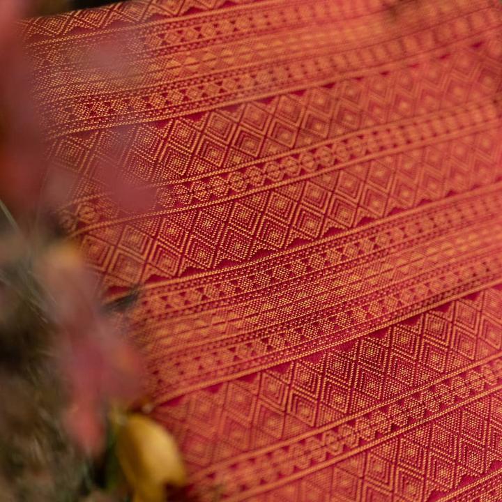 Actual product image Didymos Baby Sling Prima Ruby-tangerine (5.20 m)