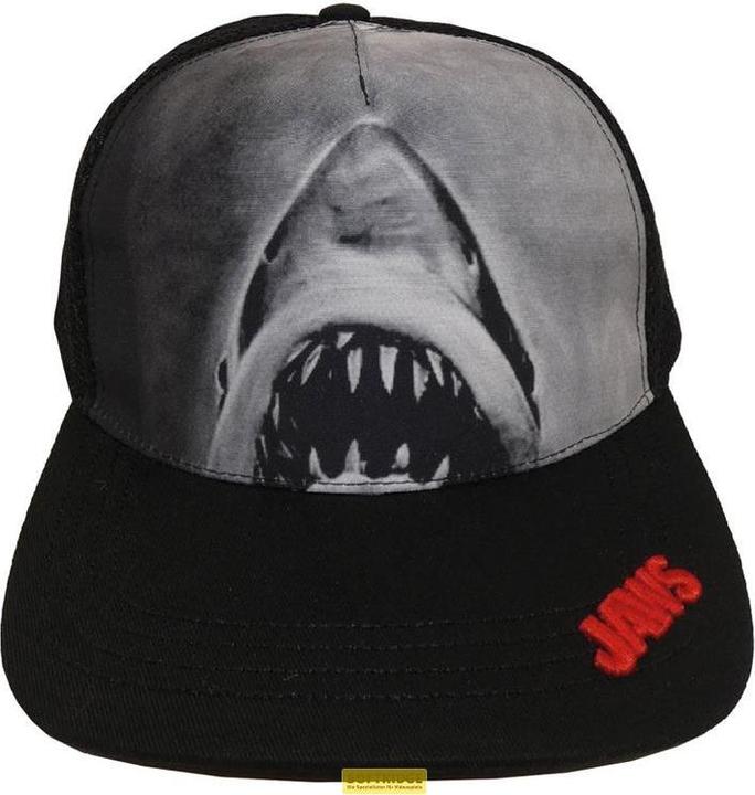 Immagine prodotto Heroes Inc Les Dents de la Mer - Casquette Snapback Noire Impression par sublimation