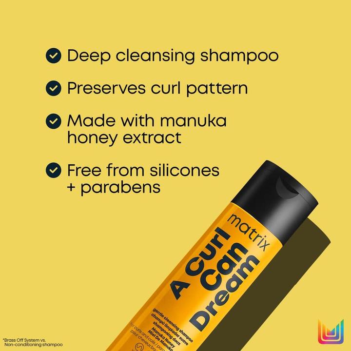 Actual product image Matrix Total Results A Curl Can Dream Shampoo For Curls & Coils - Shampoo - 300ml (Liquid shampoo, 300 ml)