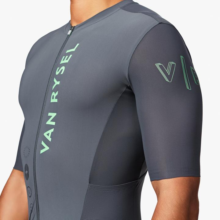 Produktbild Van rysel Zeitfahranzug Rennrad Sommer RCR-R 2 Team Herren grau (XXL)