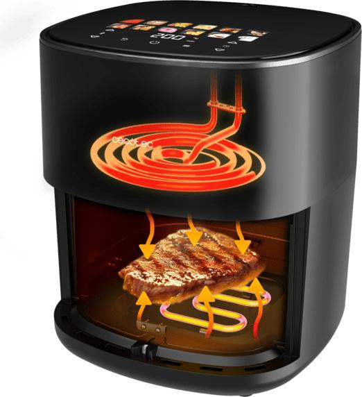 Actual product image Cecotec CecofryeGrill Duoheat 6500 Air Fryer