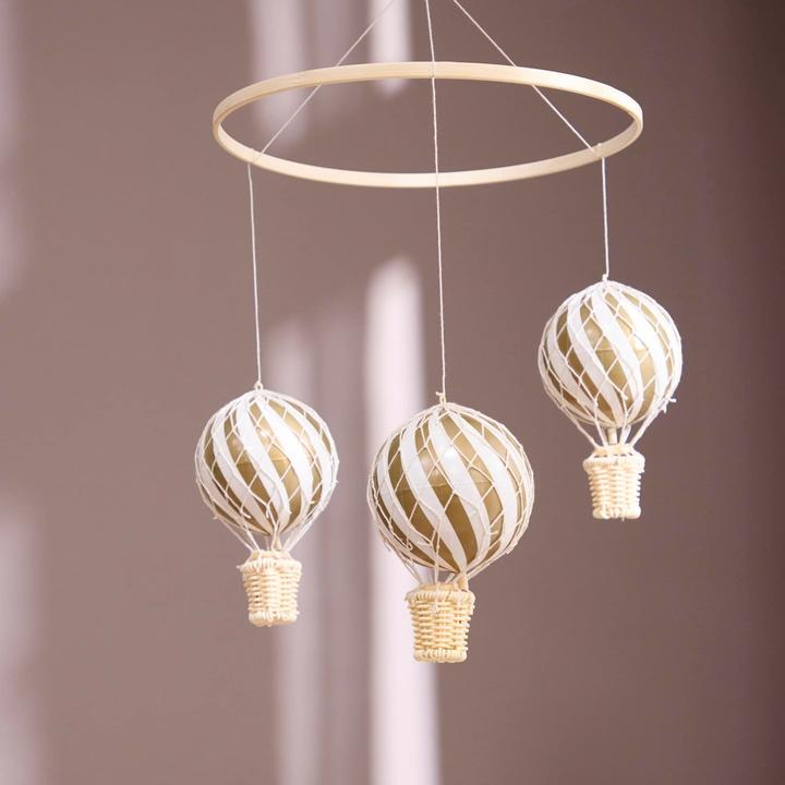 Image du produit Filibabba Mobile à montgolfière - Or