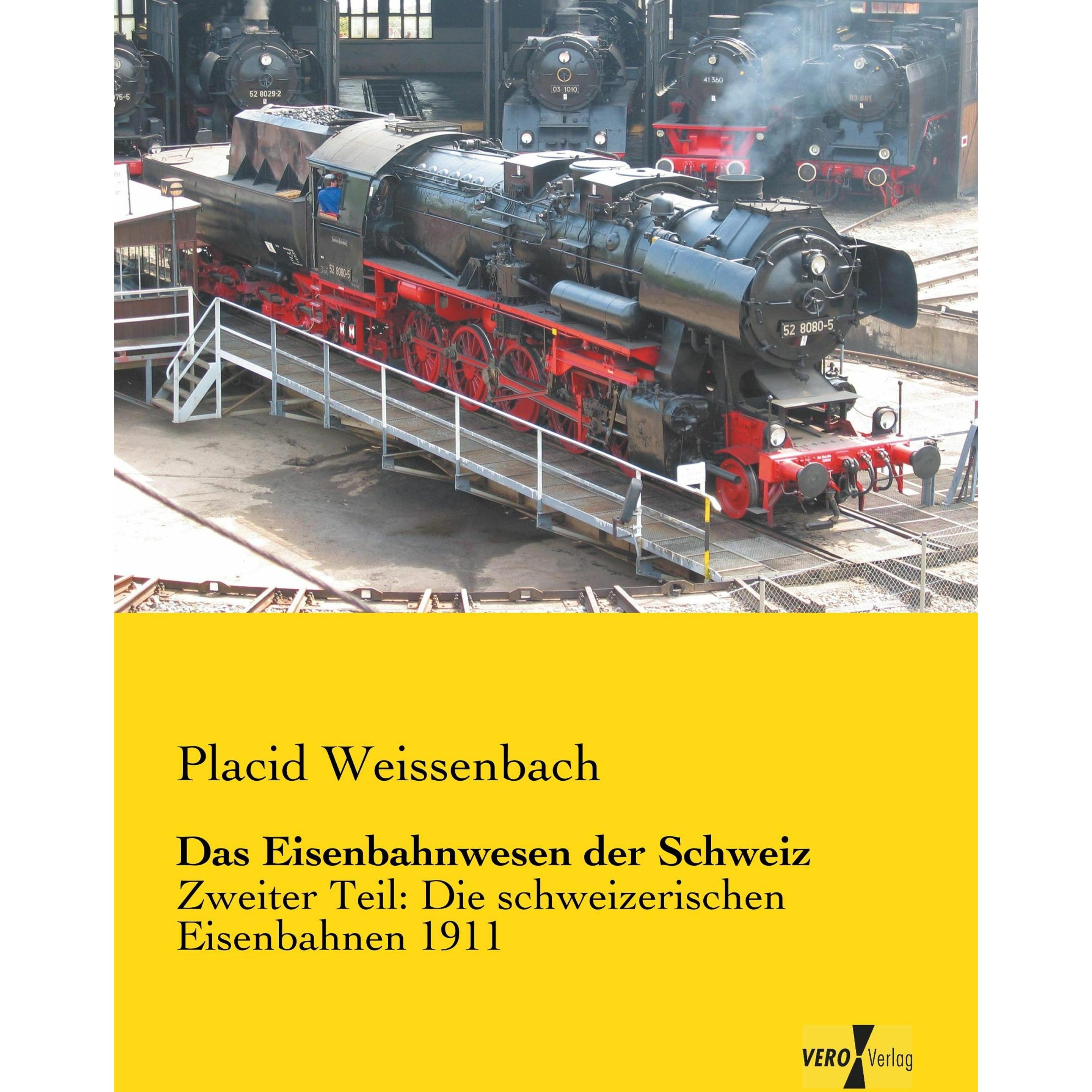 Das Eisenbahnwesen der Schweiz, Sachbücher von Placid Weissenbach