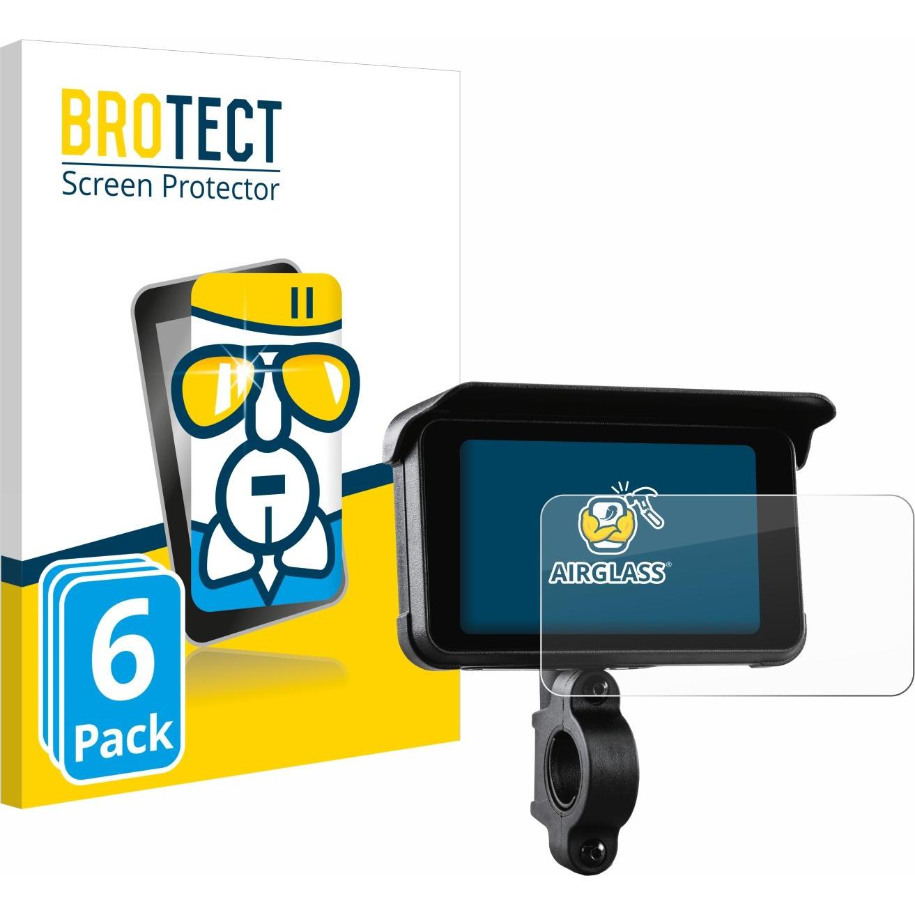 BROTECT, Fahrzeug Navigation Zubehör, Schutzglas Schutzfolie Displayschutz Display Schutz Glas Folie klar