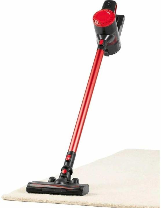 Produktbild CleanMaxx Akku-Hand- und Stielsauger mit 2-fach-Filter, Rot