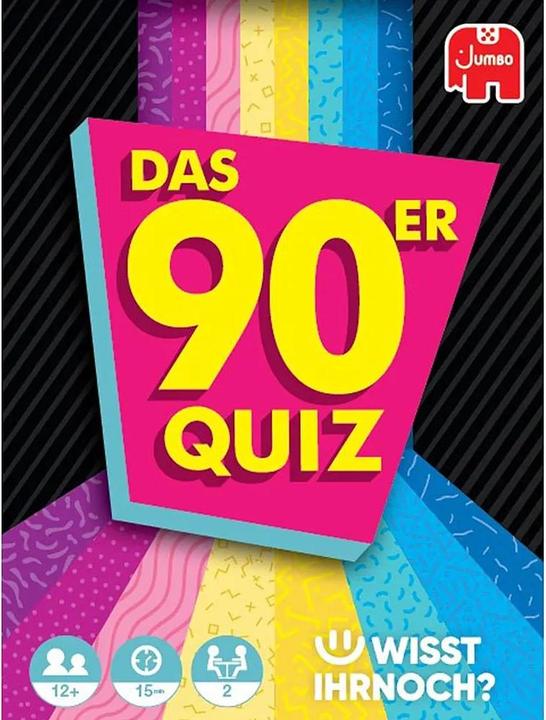 Jumbo Das 90er Quiz: Wisst Ihr Noch? (French, German, Italian, 2 Players)