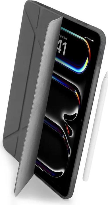 Actual product image Pipetto iPad Pro 13 Origami No1 Original Case - Grey (Apple iPad Pro 13 2024)