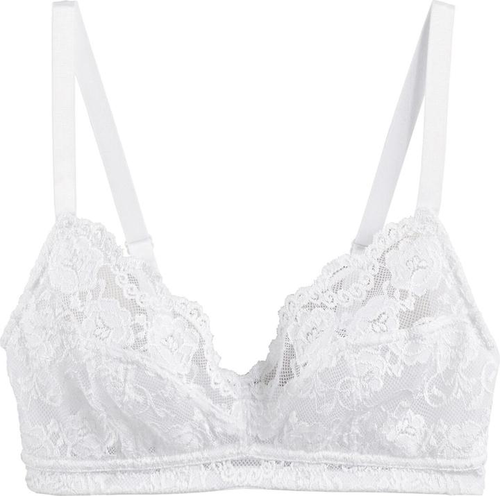 Actual product image La Redoute Collections Anthea lace bra without underwire (85 C)