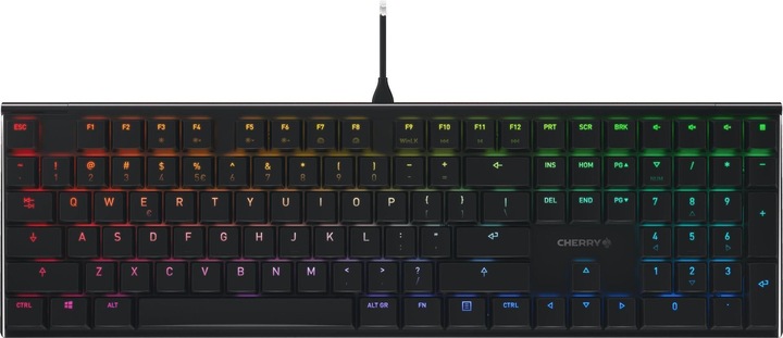 CHERRY MX 10.0N RGB (Eng. Int., Kabelgebunden)