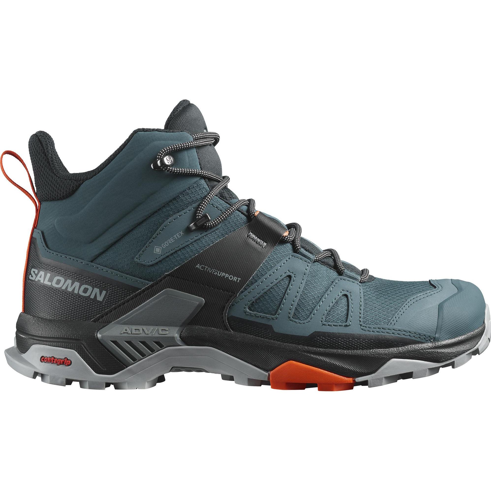 Salomon, Herren, Wanderschuhe, X Ultra 4 Mid GTX 473526 - 42 (42), Grau