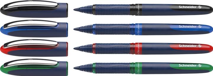 Image du produit Schneider Kugelschreiber (Bleu, Noir, Rouge, Vert, 4x)