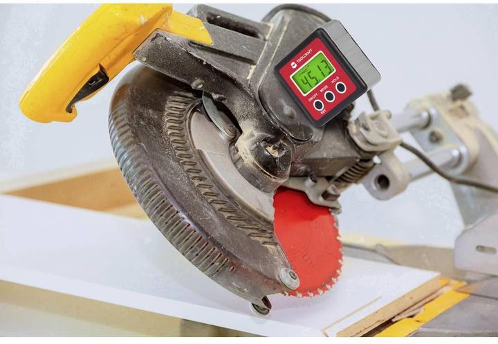 Actual product image Toolcraft Digital protractor