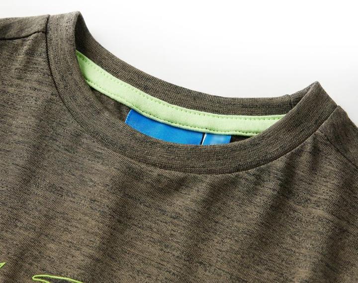 Produktbild vidaXL Kinder-Langarmshirt Ocker 104,Material: 100