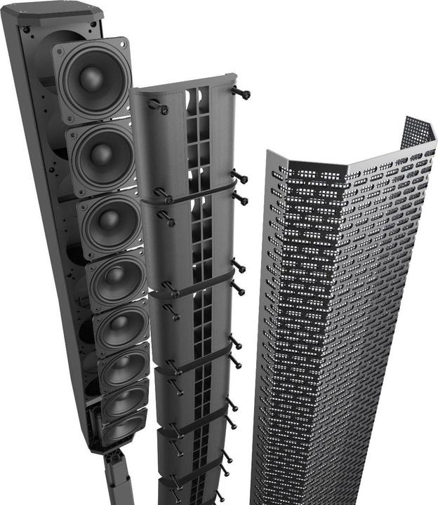 Produktbild Electro-Voice Evolve 50M Black portable speaker-zuilsysteem (Aktiv)