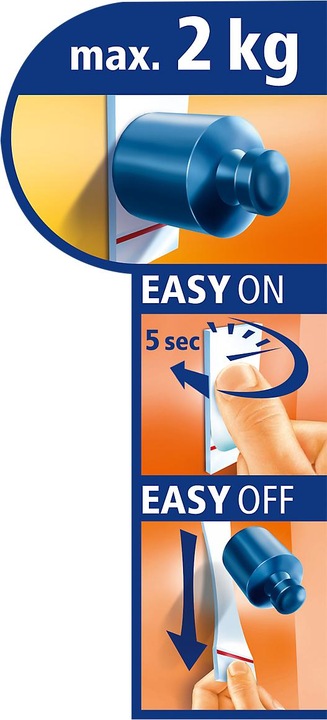 Image du produit tesa Crochets Powerstrips Waterproof ZOOM