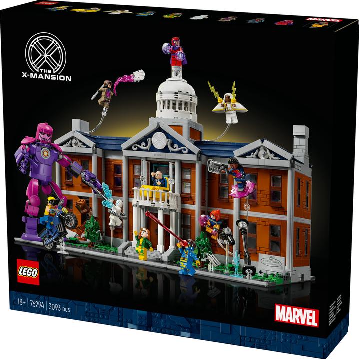 Image du produit LEGO X-Men: X-Mansion (76294, LEGO difficiles à trouver, LEGO Marvel)