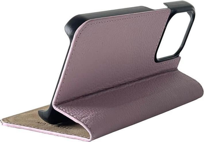 Produktbild Mike Galeli Book-Cover Echtleder Marc rose (Apple iPhone 14 Pro)