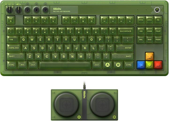 8bitdo Mechanical Keyboard, Xbox/PC/Android (Eng. Int., Wireless)