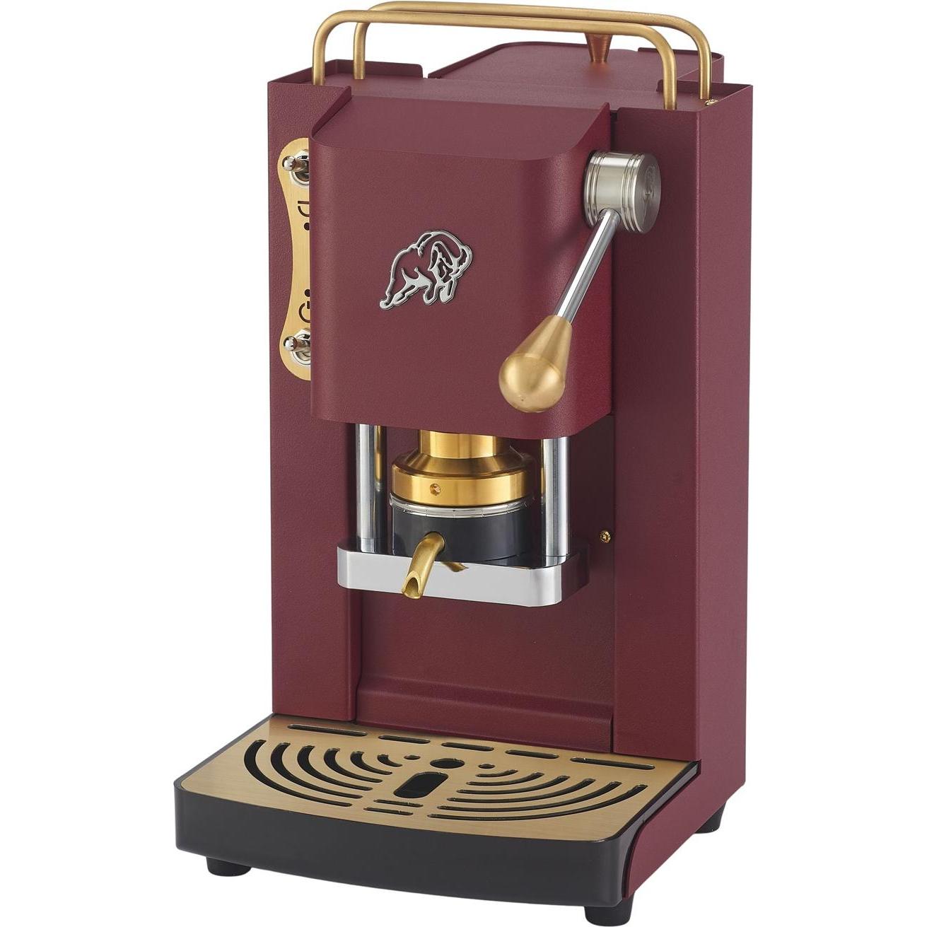 Faber Pro Essential Cherry Red Messing, Macchina da caffè a capsule, Rosso