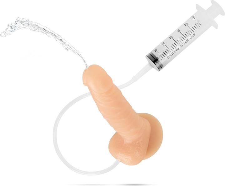 Actual product image Easytoys Squirting Dildo with syringe
