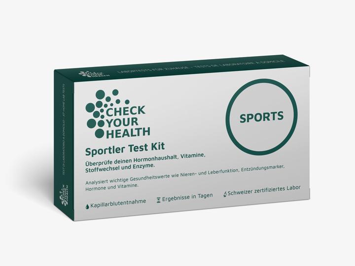 Immagine prodotto Check Your Health Kit di prova bilan Sportif