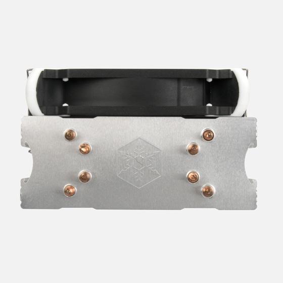 Produktbild Silverstone Technology SST-AR12-RGB - Argon CPU-Kühler mit 4 Wärmerohren, Direct Contact Heatpipe-Te (154 mm)