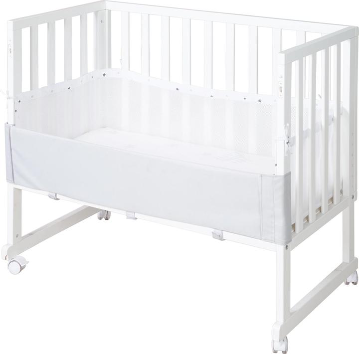 Roba Comforter & Bassinet 3in1 with Barrier Starry Magic Grey