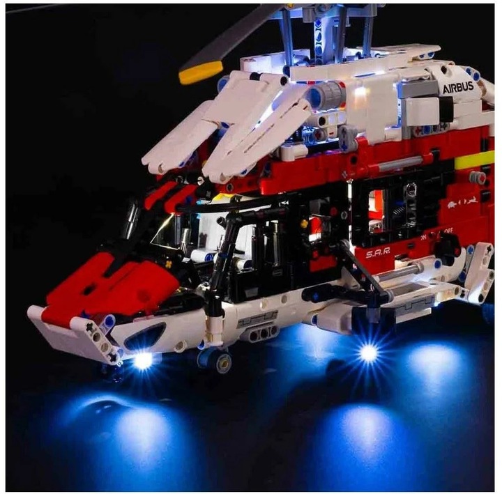Image du produit Light my bricks Kit de lumière pour LEGO 42145 L’hélicoptère de secours Airbus H175