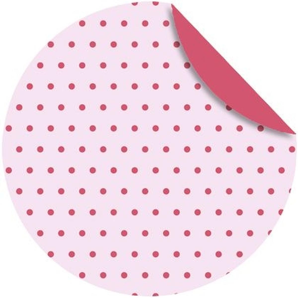 Ursus, Bastelpapier, Faltblätter Florentien 'Pünktchen' 80g/qm 10cm rund VE=65 Blatt Motiv 2 (80 g/m², 1 x)