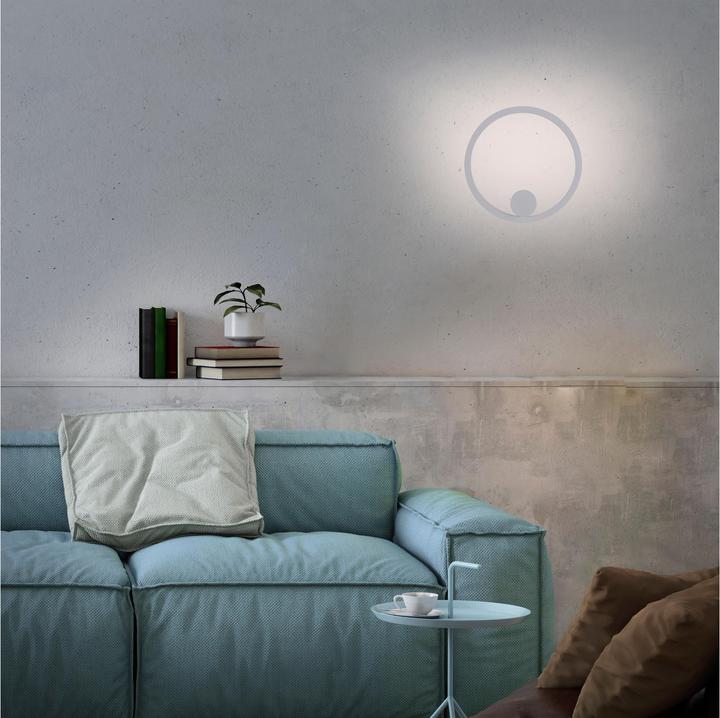 Produktbild Just Light LED-Akku Wandleuchte 18280-16, 6W, 660lm, 3000K, weiss (660 lm)