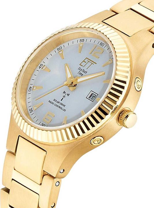 Actual product image ETT Eco Tech Time ELT-11673-12M Titanium Everest Lady (Radio-controlled clock)