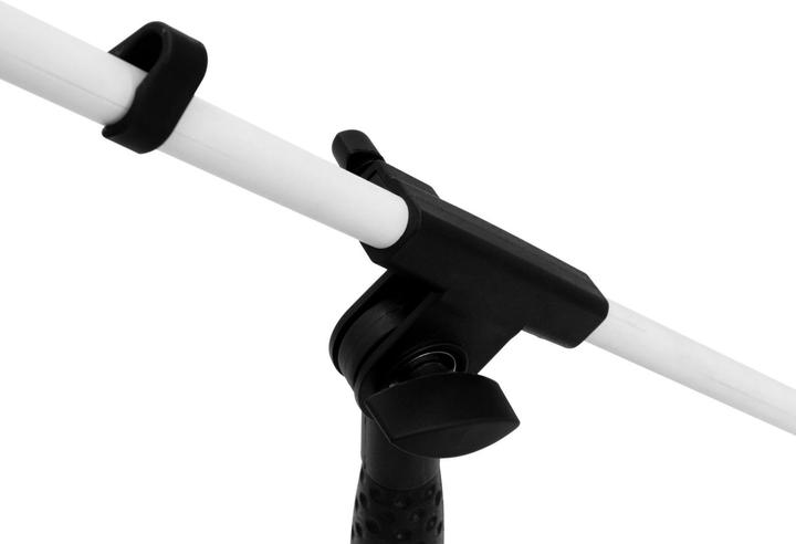 Actual product image Omnitronic Microphone stand MS-1W with boom white