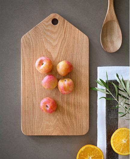 Actual product image Zeller Present Schneidbrett Eiche 36x20x1.5 cm