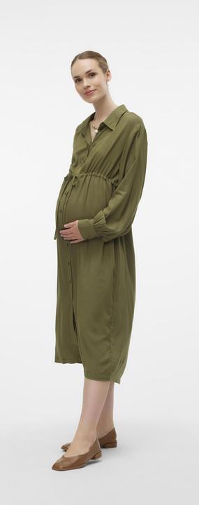 Actual product image Mamalicious MLIMAN Umstandskleid Hemdblusenkleid (M)