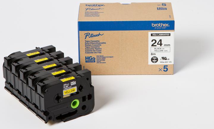 Produktbild Brother P-Touch (2.40 cm, Schwarz)