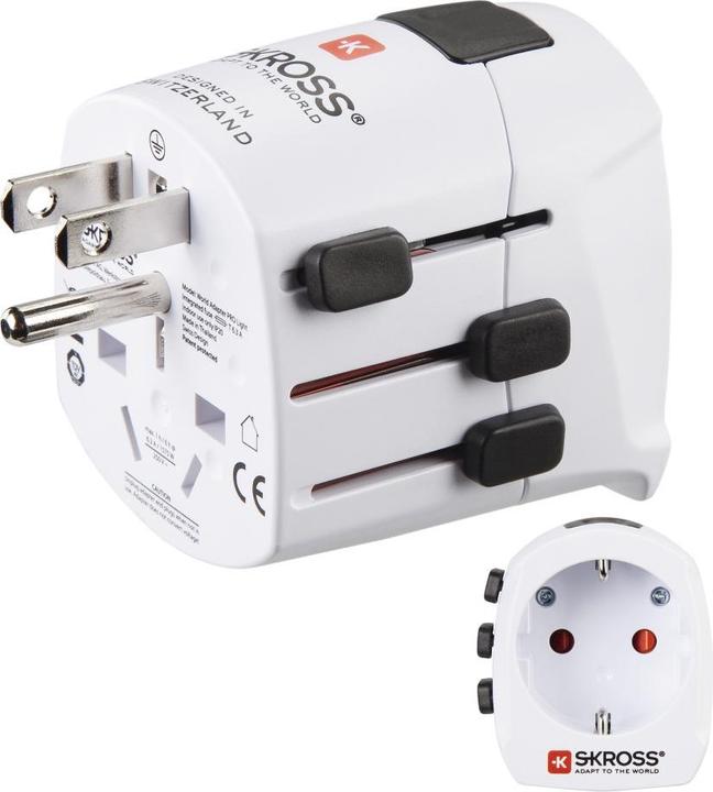 Produktbild Hama Weltreiseadapter World Travel Pro Light, 3-polig