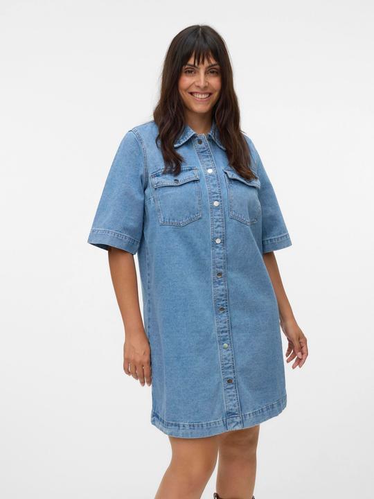 Produktbild Vero Moda VMCFENJA Kurzes Kleid Jeanskleid (42)