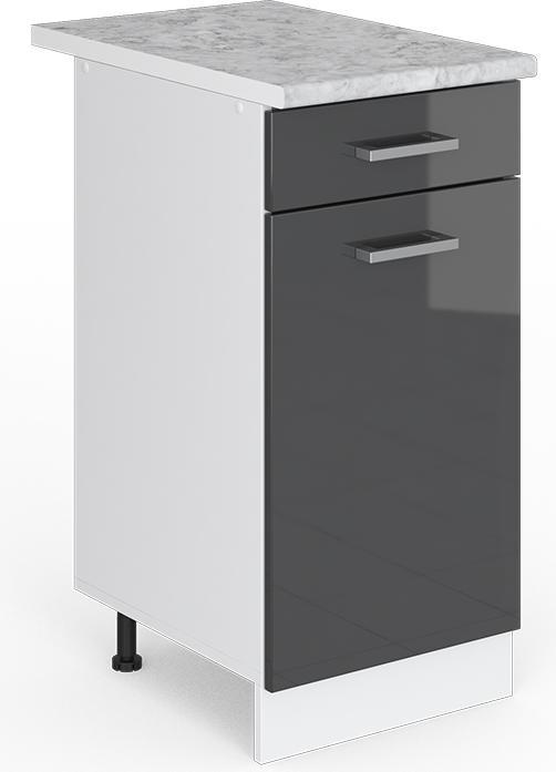 Anthracite, Anthracite brillant, Blanc