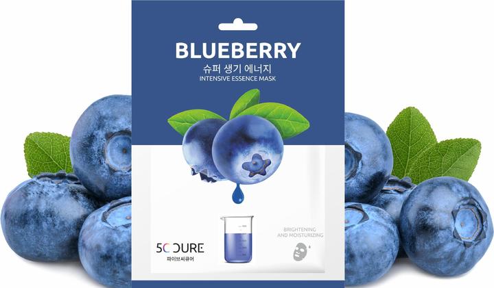 Actual product image 5C Cure Blueberry Intensive Essence Mask