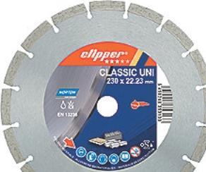 Actual product image Norton Clipper Diamond disc Classic Universal Ø 230x22.23 mm