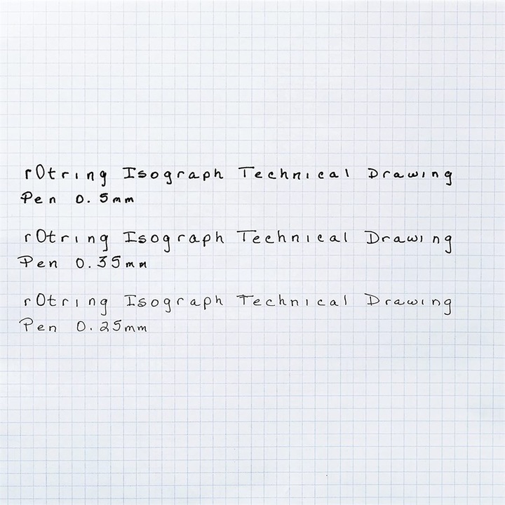 Produktbild Rotring Isograph Tuschefüller College Set