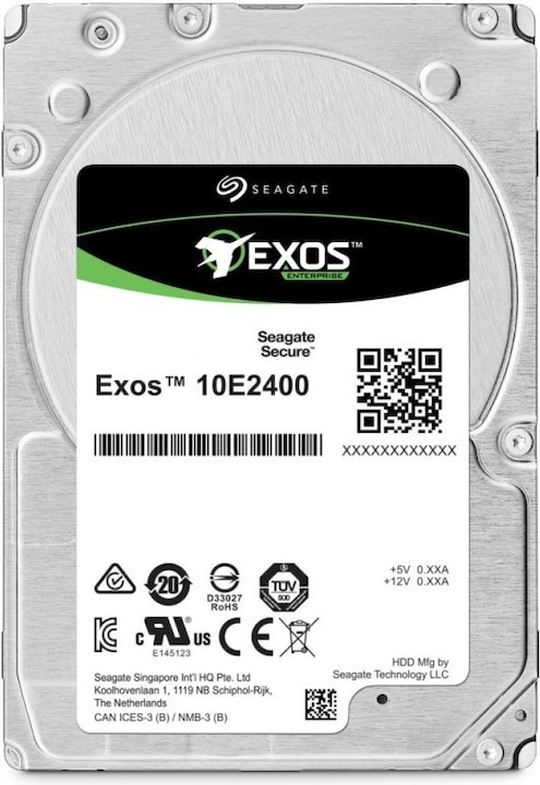 Produktbild Seagate HDD Exos 10E2400 Enterprise Performance, 2.5 inch, SAS, 10000rpm, cache, 512e, 4 (2.40 TB, 2.5")
