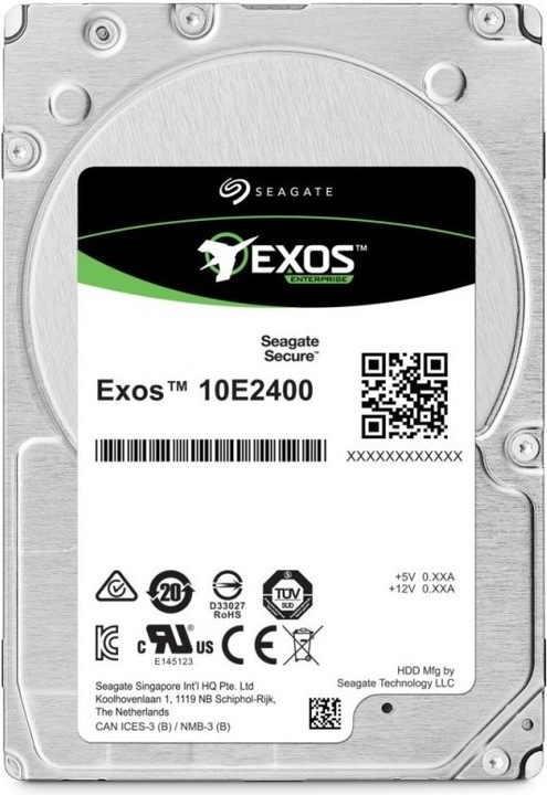 Seagate HDD Exos 10E2400 Enterprise Performance, 2,5 pollici, SAS, 10000rpm, cache, 512e, 4 (2.40 TB, 2.5")