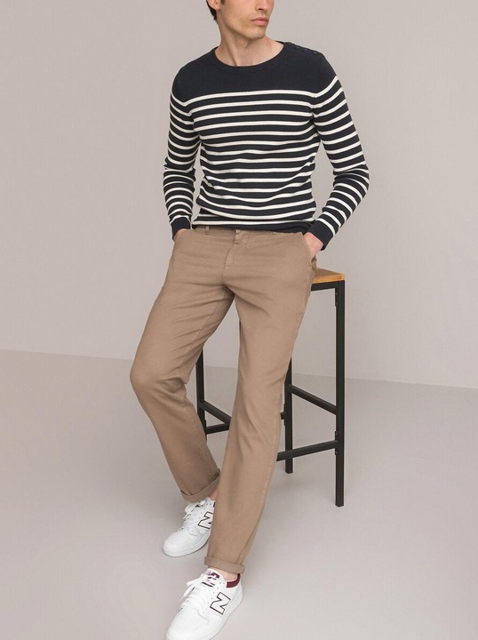 Image du produit La Redoute Collections Pull marin en coton biologique (S)