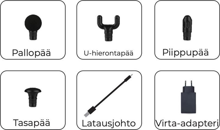 Produktbild Ströme Vitality Vibes G11 Massage Gun (4 Stufen)